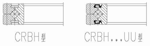 CRB交叉滾子軸承結(jié)構(gòu)圖 CRB交叉滾子軸承結(jié)構(gòu)圖